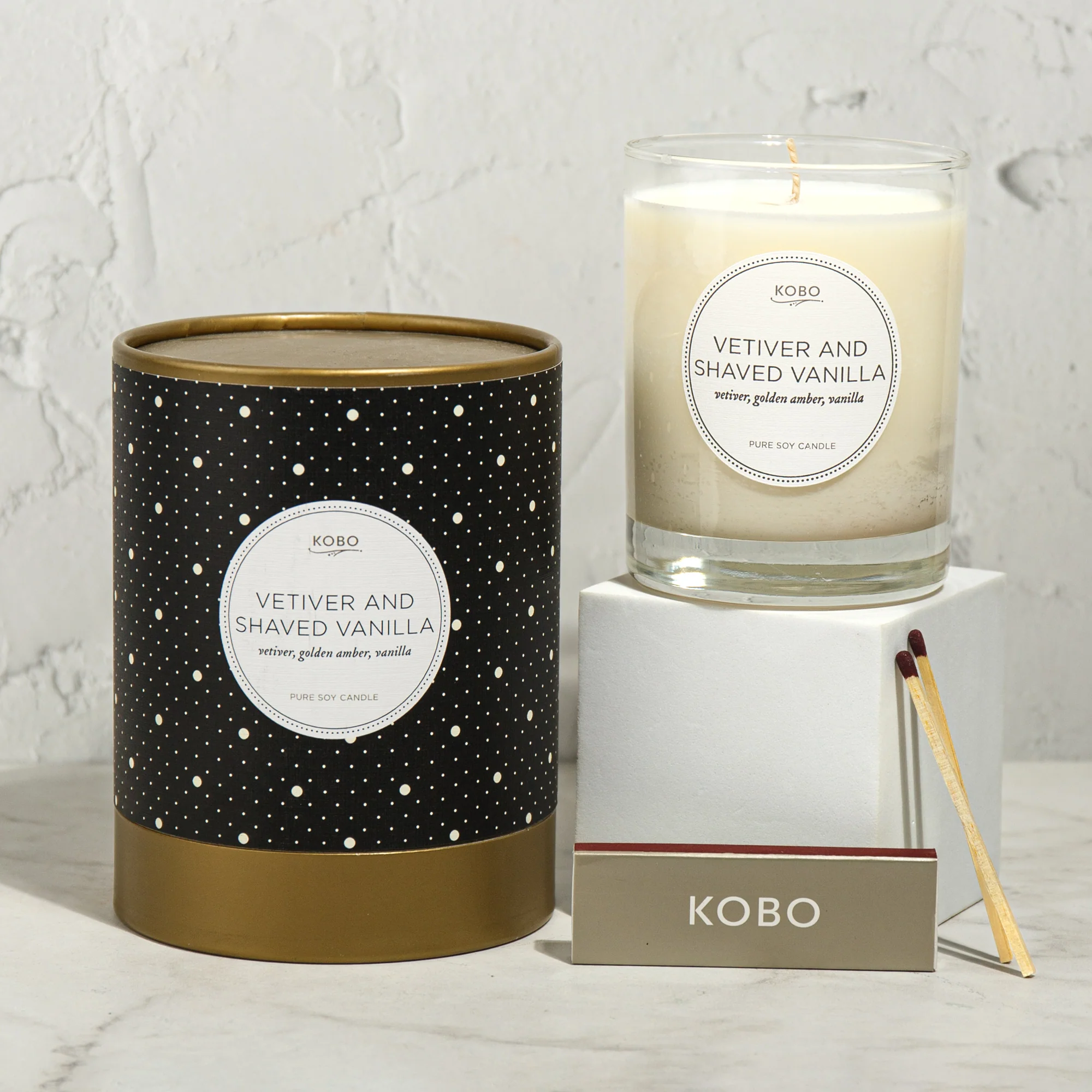 Vetiver Shaved Vanilla Coterie Candle - Image 4